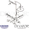 Grohe Rainshower System 400 Shower Thermostat Spares